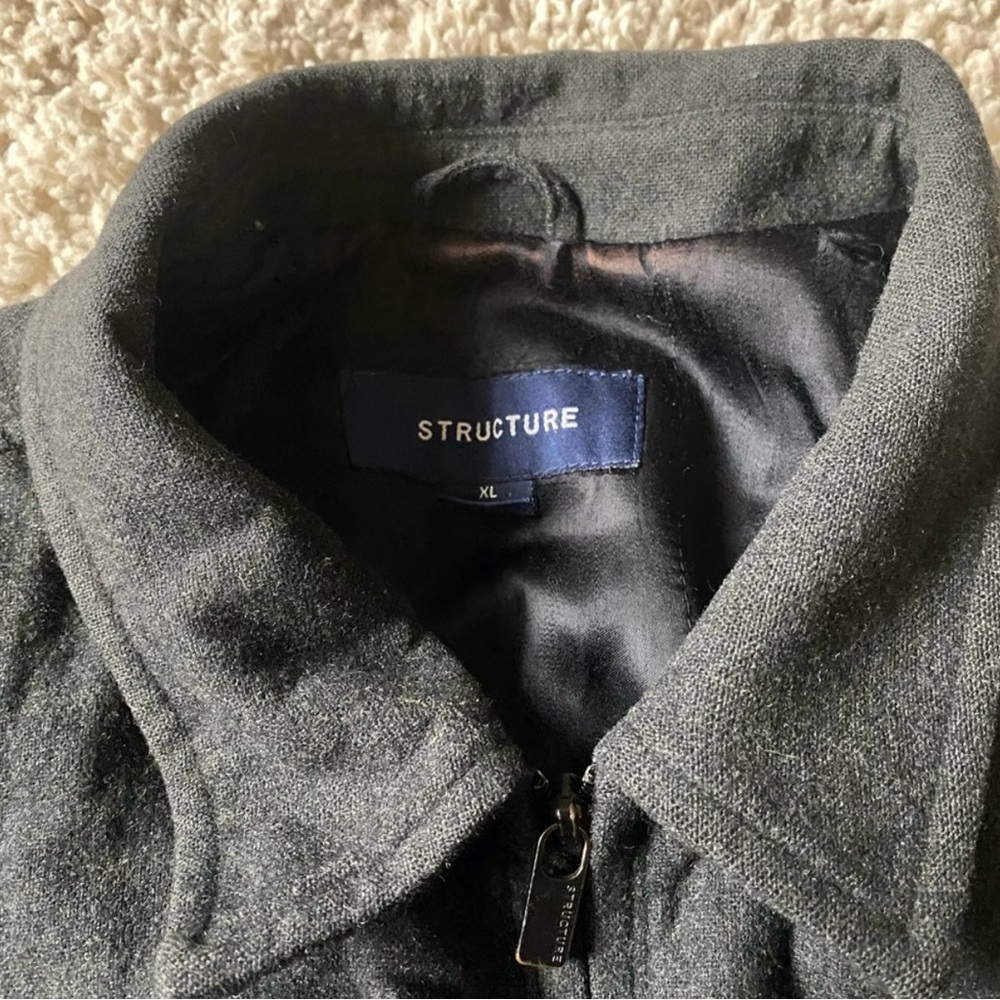 Structure Dark Gray Jacket - Picture 4 of 4